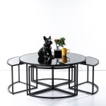 Pizza Orta Sehpa Siyah