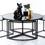 Pizza Orta Sehpa Siyah - Görsel 3