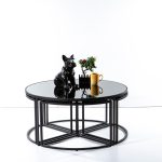 Pizza Orta Sehpa Siyah - Görsel 4