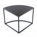 Pizza Orta Sehpa Siyah - Görsel 6