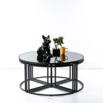 Pizza Orta Sehpa Siyah - Görsel 5