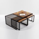 Viyana Orta Sehpa Barok Ceviz